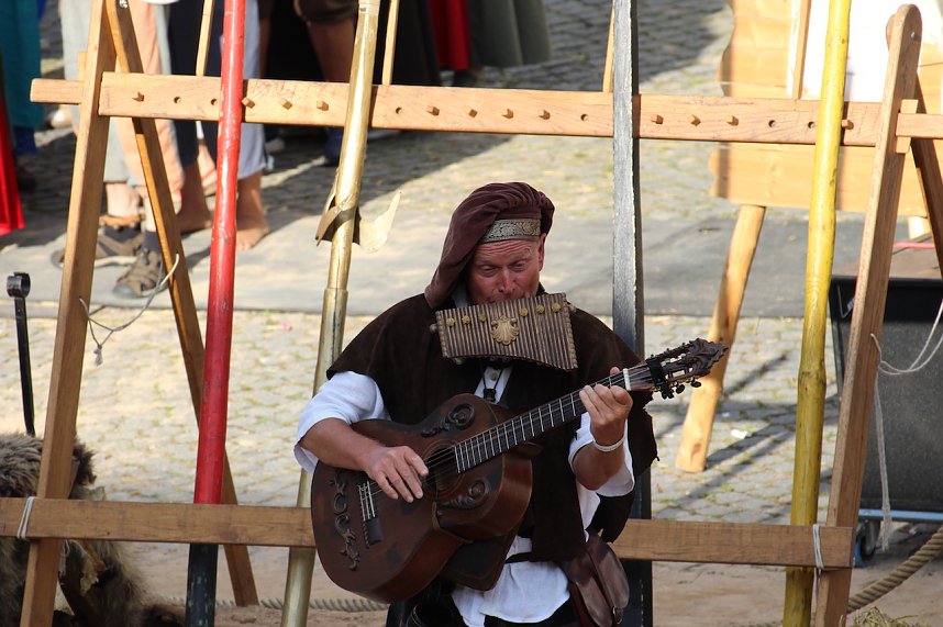 Zwei Tage lang feierten die Langensalzaer mit ihren G&auml;sten aus nah und fern ihr 30. Mittelalterstadtfest