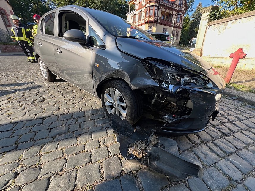 Unfall am Vormittag ins Sondershausen