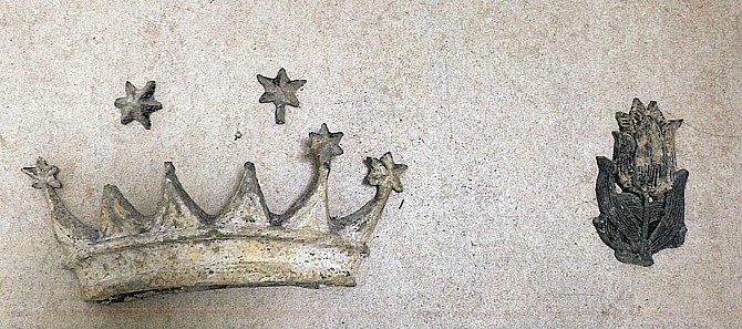 Aufgefunden antike St&uuml;cke