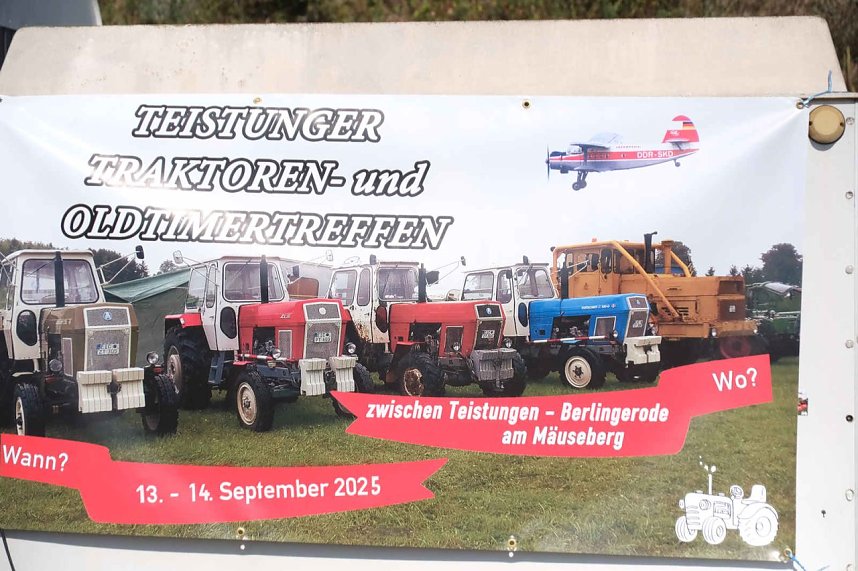 Motoren- und Maschinenschau zu Dreschfest in Sundhausen