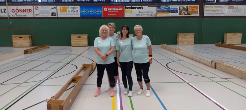 Die Bosselmannschaften der BRSG Kyffh&auml;user haben erfolgreich an den Deutschen Meisterschaften teilgenommen