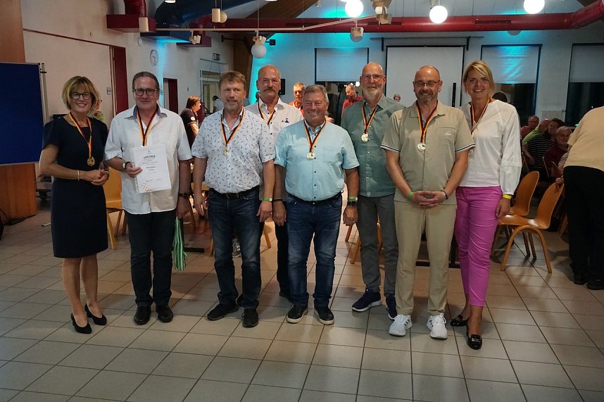 Die Bosselmannschaften der BRSG Kyffh&auml;user haben erfolgreich an den Deutschen Meisterschaften teilgenommen