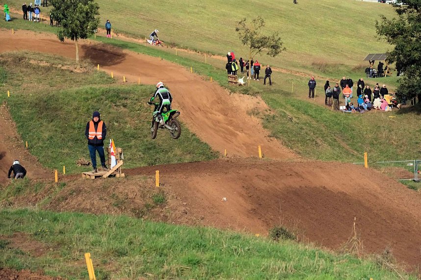 Peter Blei unterwegs beim Motorcross
