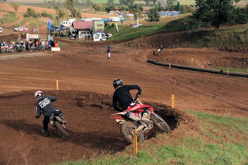 Peter Blei unterwegs beim Motorcross