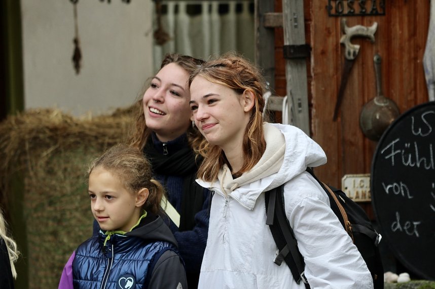 Unterwegs mit den Unstrut Lamas aus Herbsleben