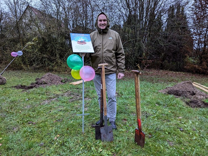 Pflanzaktion in Bebra