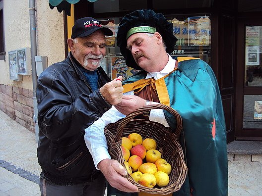 Apfelschn&auml;ppermarkt