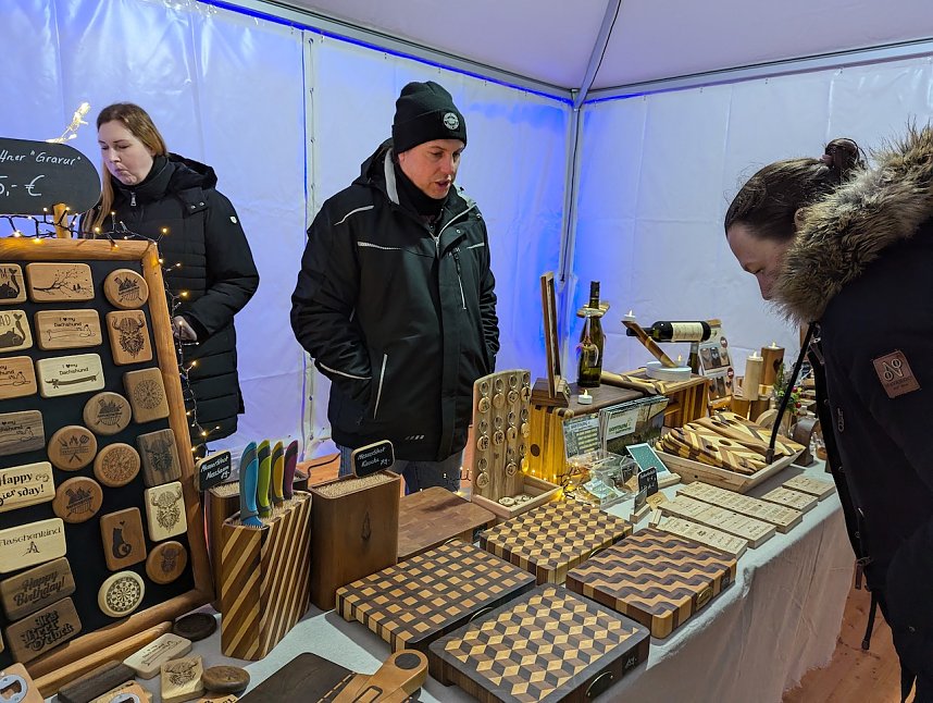 Lichterglanz im Sondersh&auml;user Schlosshof