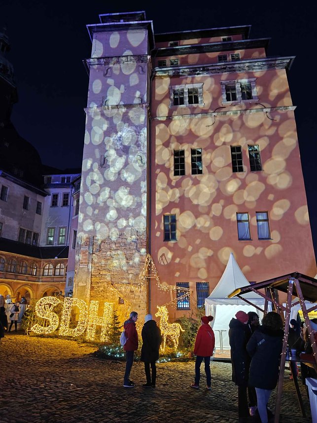Peter unterwegs auf der Schlossweihnacht in Sondershausen