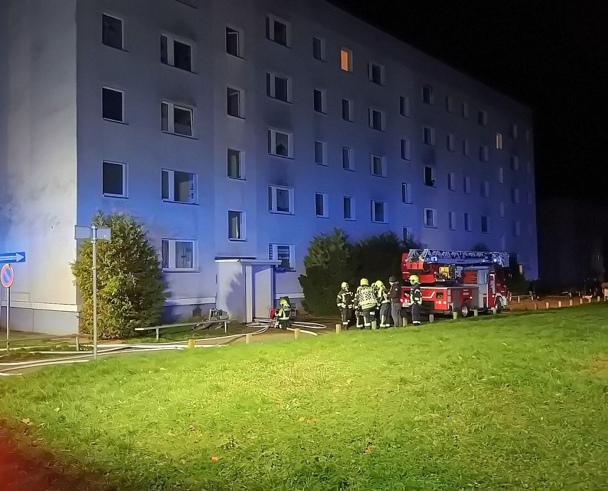 Brand in der Silvesternacht