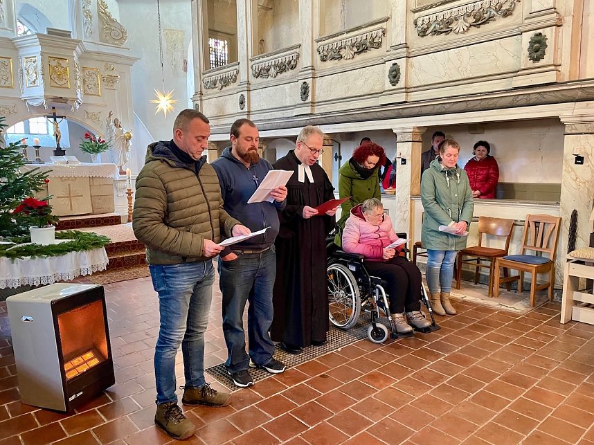Gottesdienst der Novalis Diakonie zum Jahresanfang