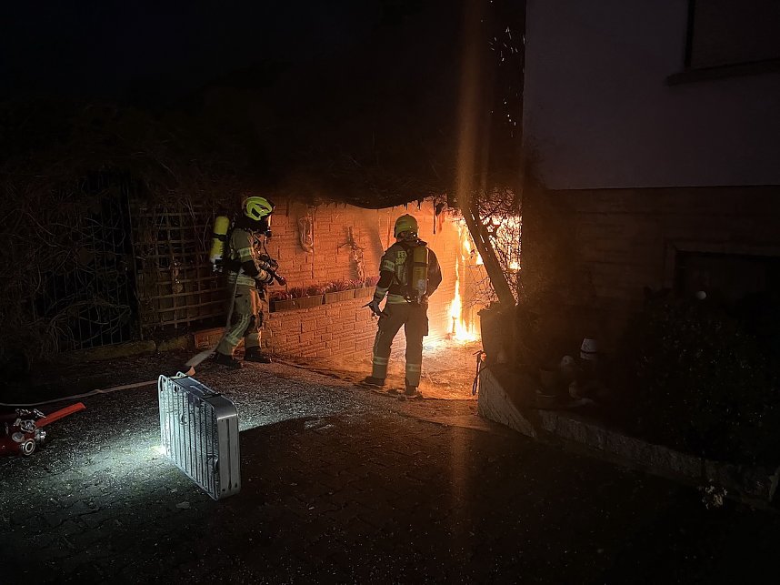 Brand letzte Nacht in Sondershausen