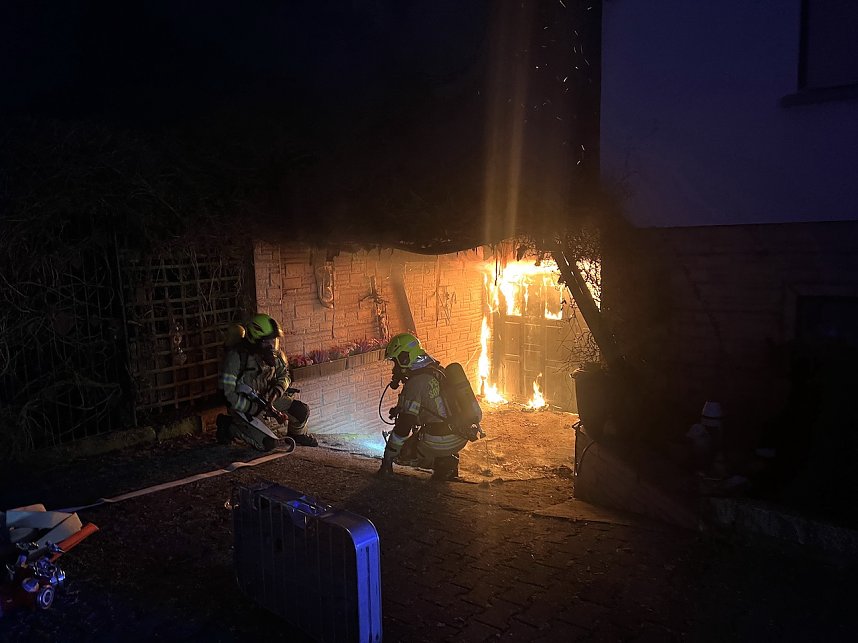 Brand letzte Nacht in Sondershausen