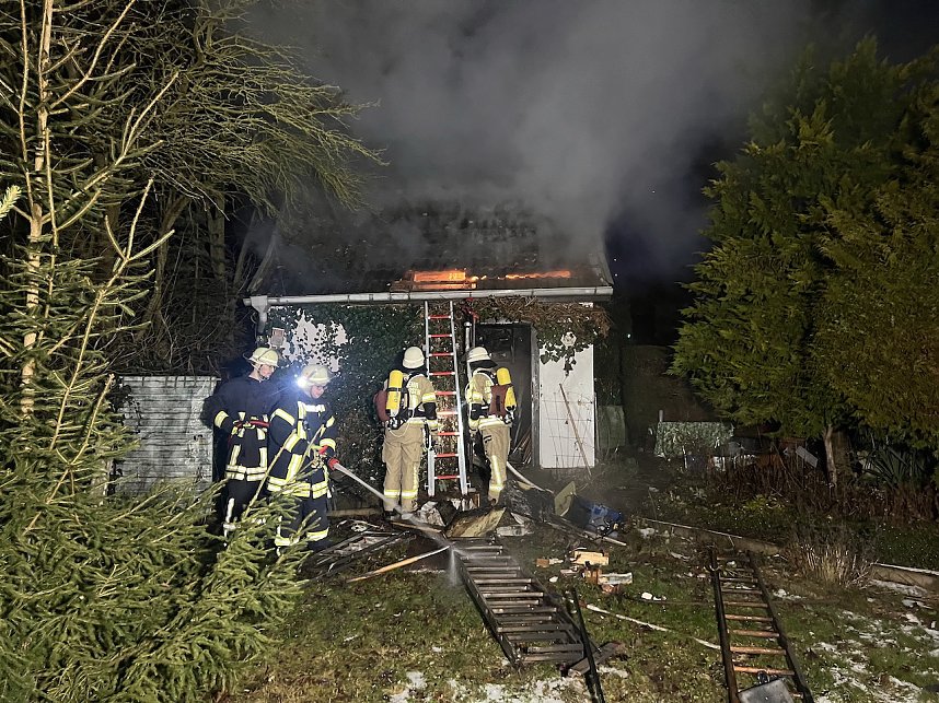 Brand letzte Nacht in Sondershausen