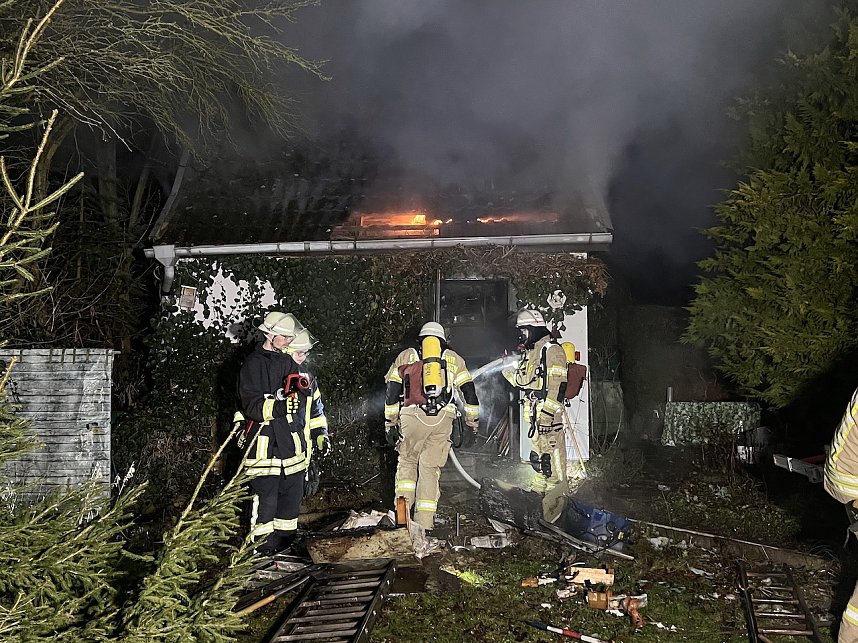 Brand letzte Nacht in Sondershausen