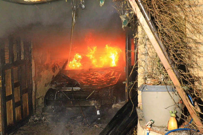 Brand letzte Nacht in Sondershausen