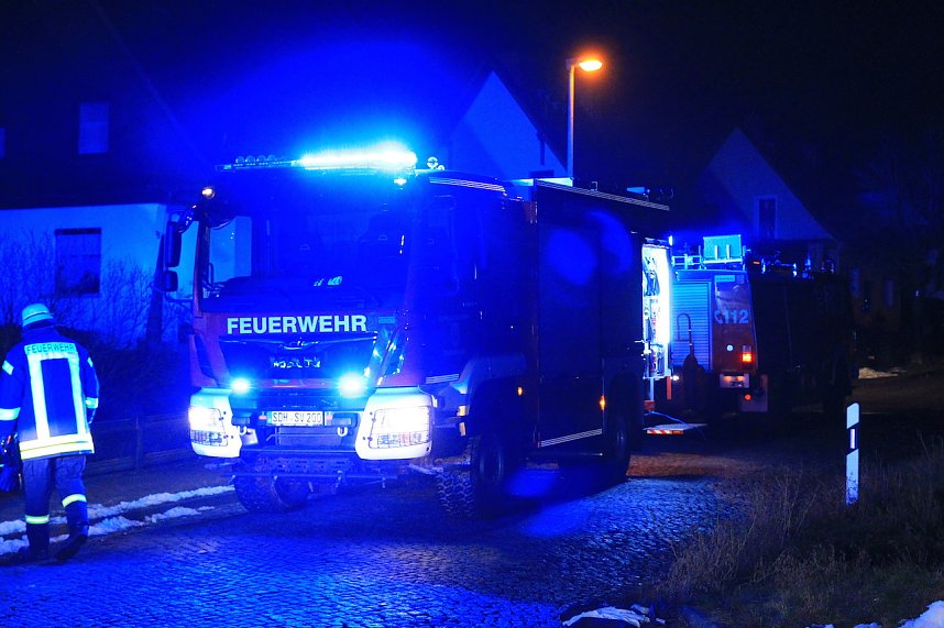 Brand letzte Nacht in Sondershausen