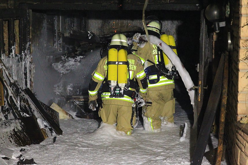 Brand letzte Nacht in Sondershausen