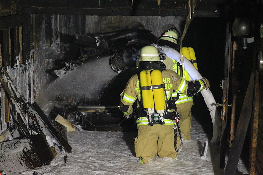 Brand letzte Nacht in Sondershausen
