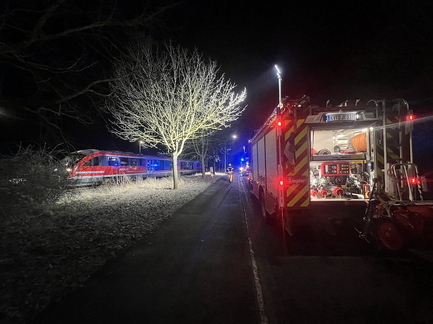 Unfall mit schwer verletztem Mann