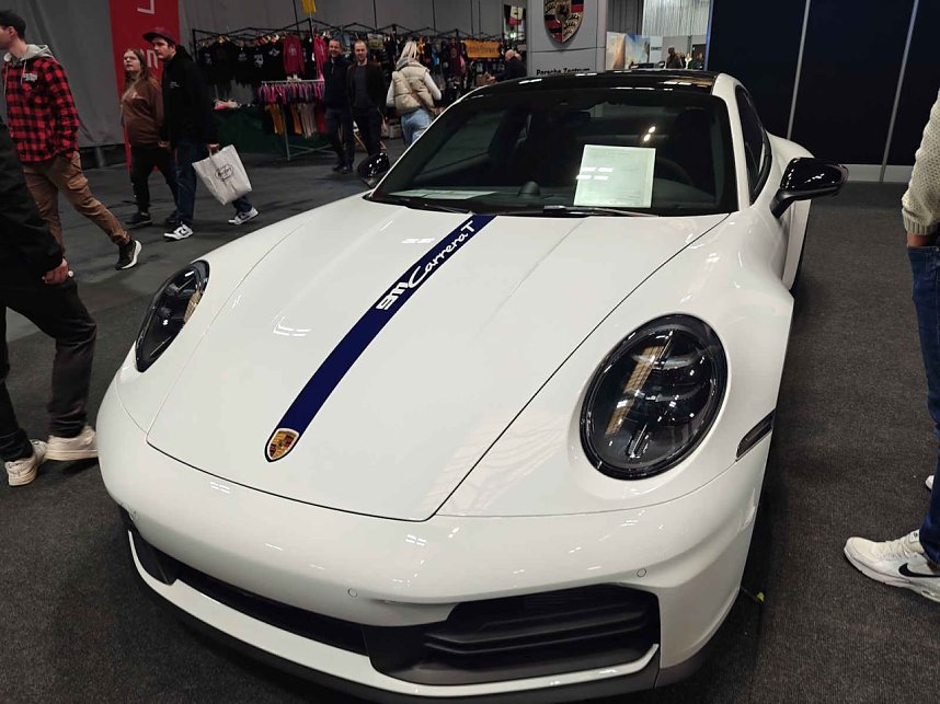 Peter Blei unterwegs auf der Automesse Erfurt