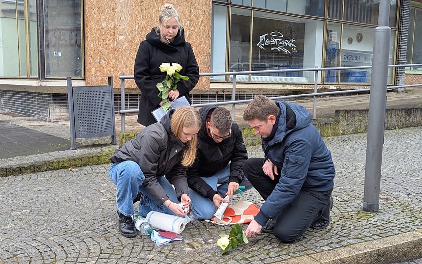 Gegen das Vergessen � Internationaler Holocaust Gedenktag in Sondershausen