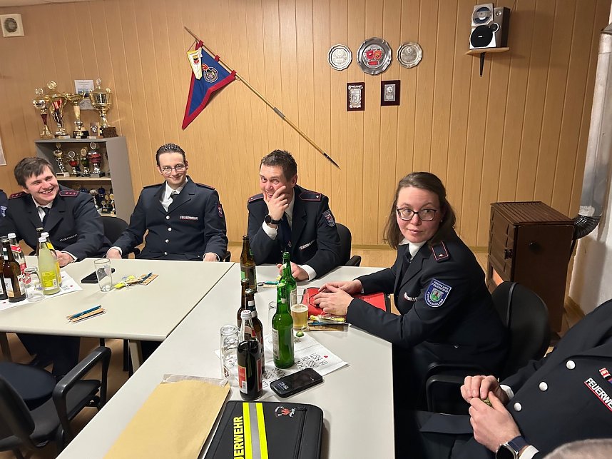 ahreshauptversammlung der Feuerwehr Hachelbich