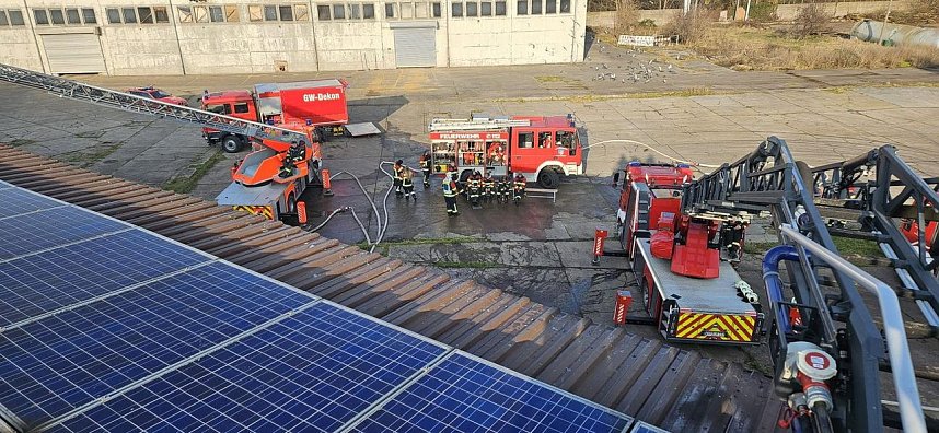 Feuerwehreinsatz in Greu&szlig;en