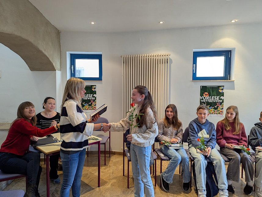 66. Vorlesewettbewerb in der Stadtbibliothek Johann Karl Wezel in Sondershausen