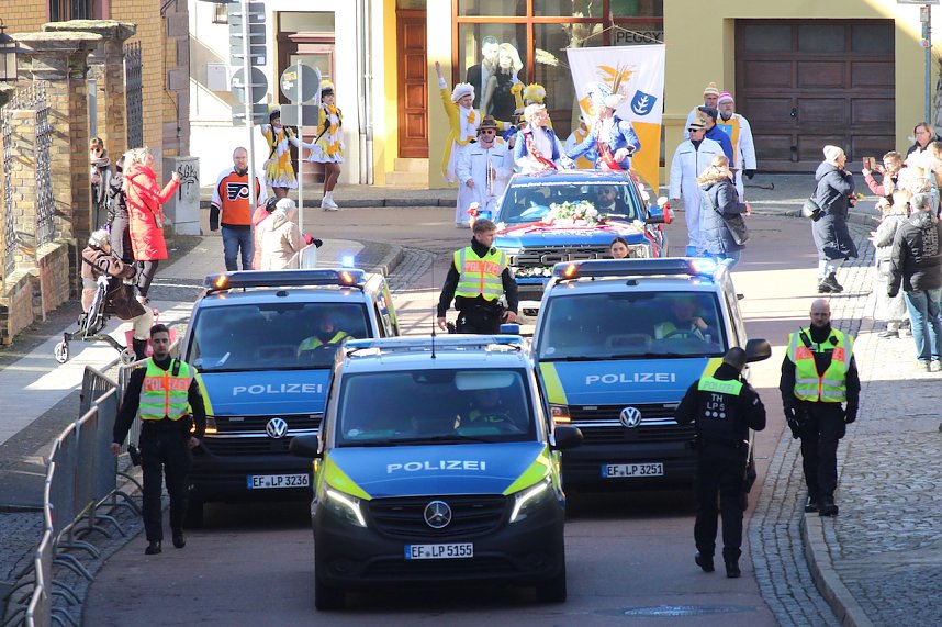 Rosenmontagsumzug 2025 in Sondershausen