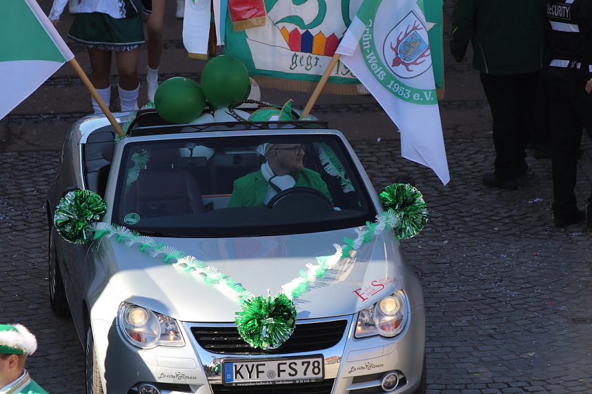 Rosenmontagsumzug 2025 in Sondershausen