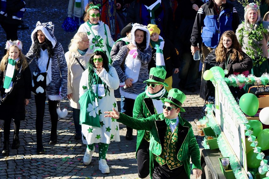 Rosenmontagsumzug 2025 in Sondershausen