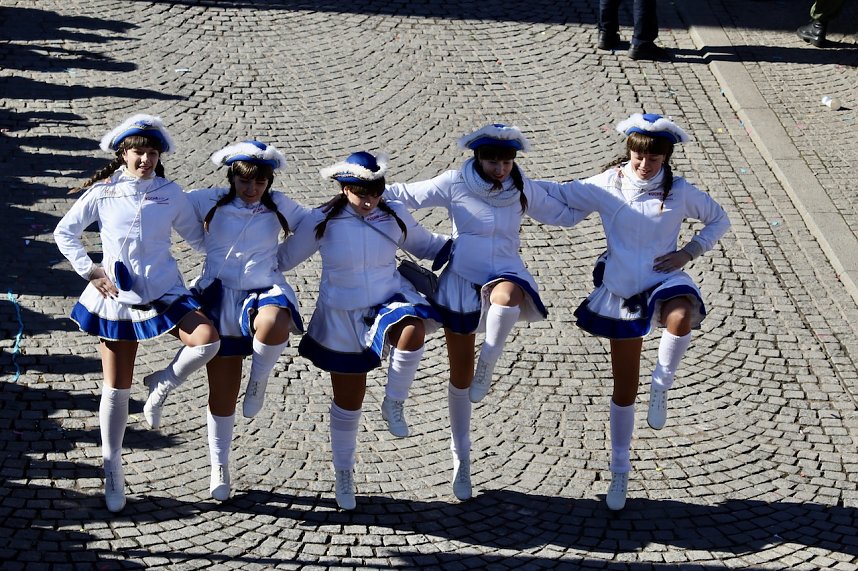 Rosenmontagsumzug 2025 in Sondershausen