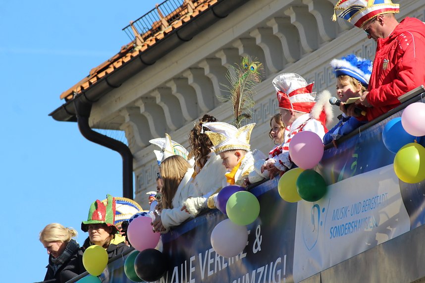 Rosenmontagsumzug 2025 in Sondershausen