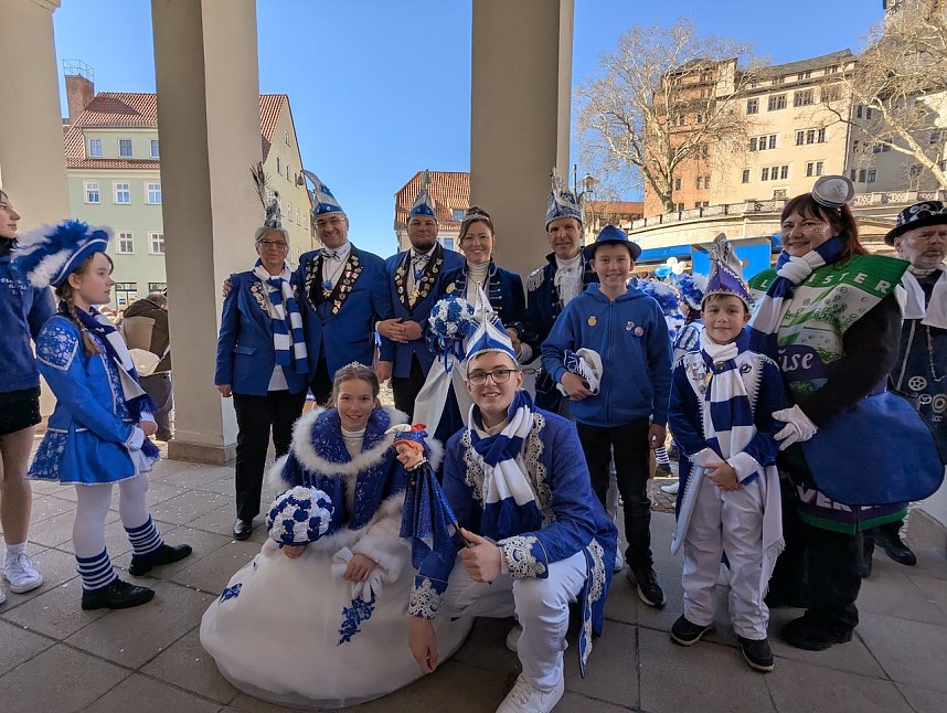 Eindr&uuml;cke vom Rosenmontagsumzug 2025 in Sondershausen