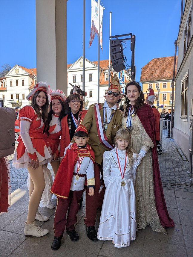 Eindr&uuml;cke vom Rosenmontagsumzug 2025 in Sondershausen