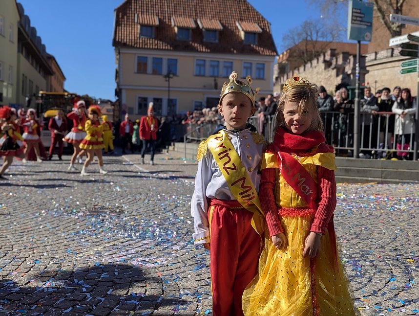 Eindr&uuml;cke vom Rosenmontagsumzug 2025 in Sondershausen