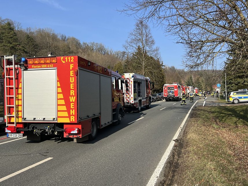 Feuerwehreinsatz im Schersental