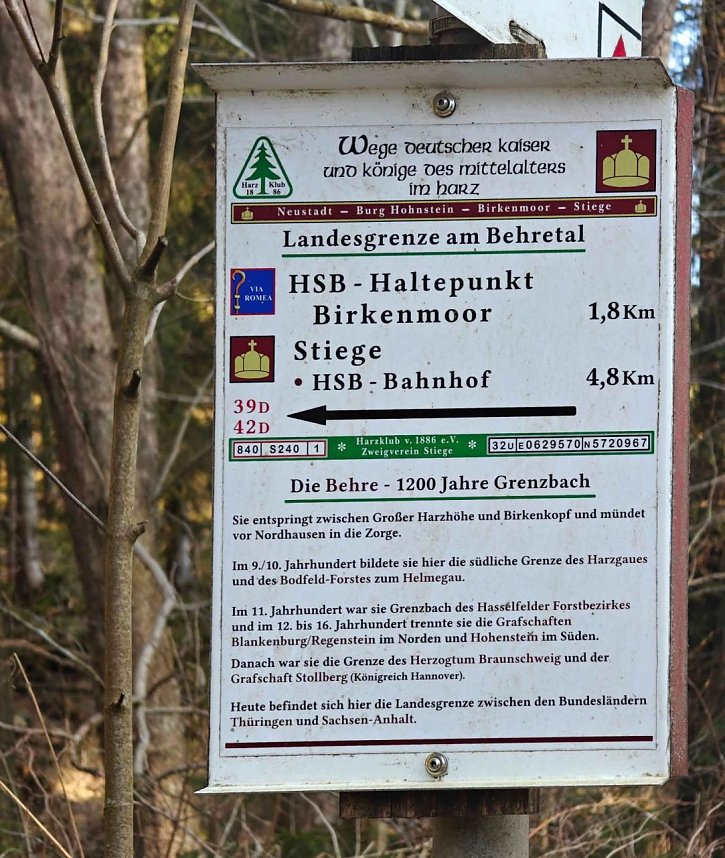 Peter Blei im Harz unterwegs