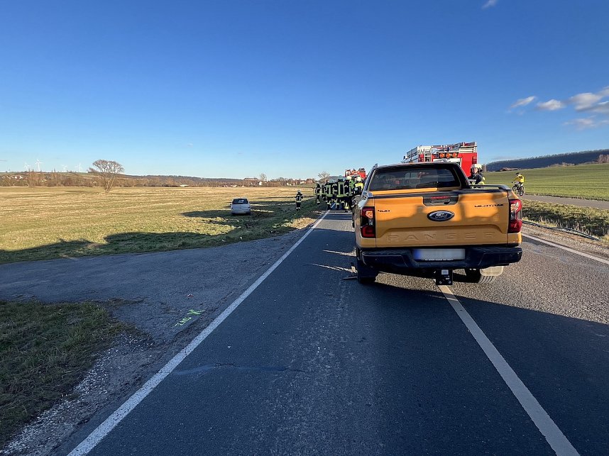 Unfall am Nachmittag bei Kleinfurra