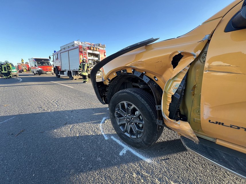 Unfall am Nachmittag bei Kleinfurra