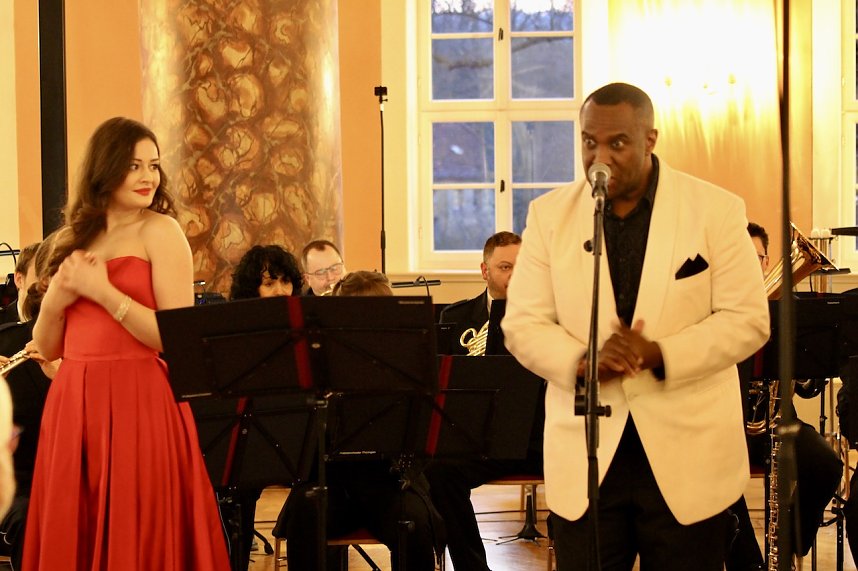 Konzert des Th&uuml;ringer Polizeiorchesters im Achteckhaus in Sondershausen