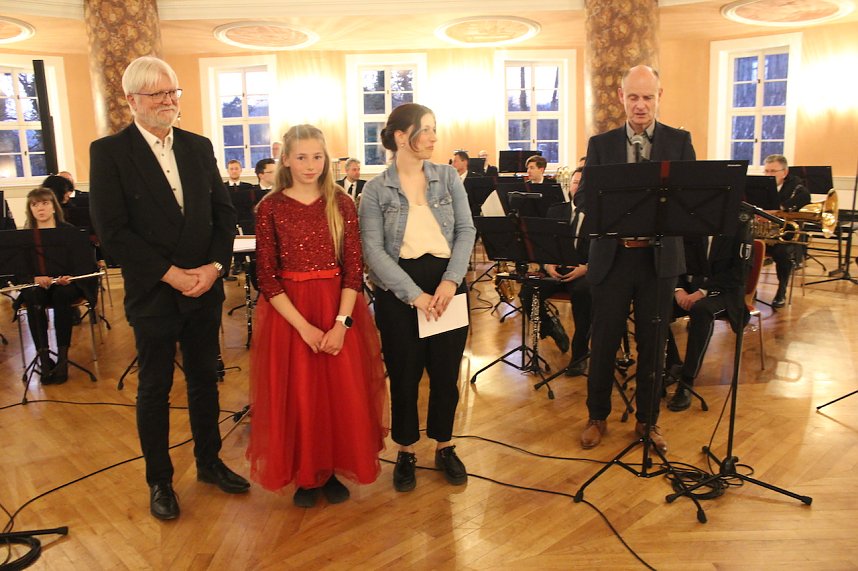 Konzert des Th&uuml;ringer Polizeiorchesters im Achteckhaus in Sondershausen