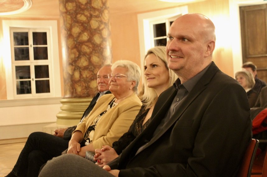 Auch B&uuml;rgermeister von Sondershausen, Steffen Grimm, verfolgte begeistert das Konzert im Achteckhaus