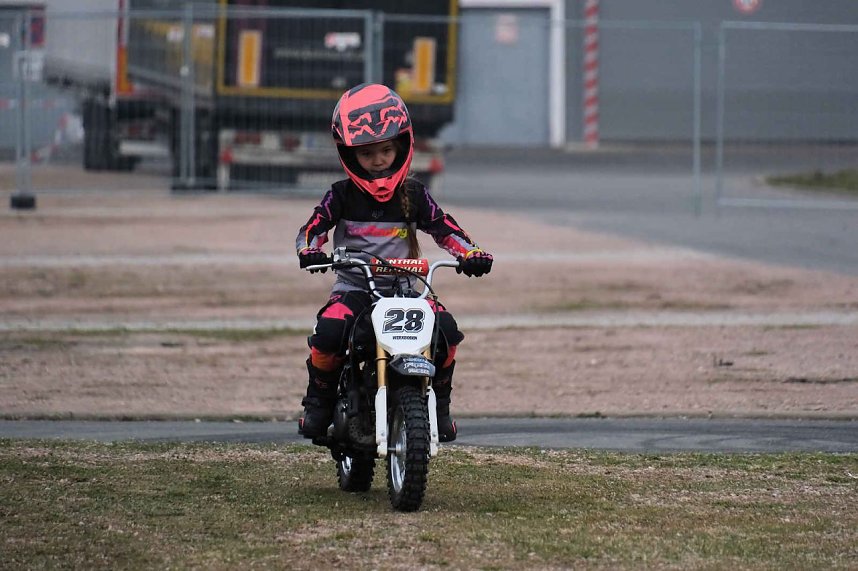 Peter Blei auf der Motorradmesse Erfurt
