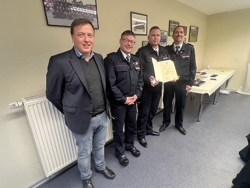 Jahreshauptversammlung bei der Feuerwehr Greu&szlig;en