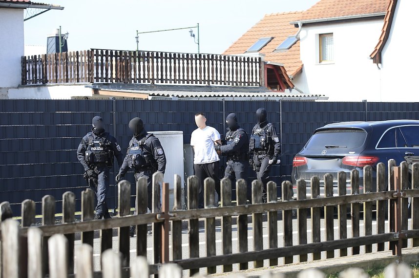 Hausdurchsuchung in der Fichtestra&szlig;e in Nordhausen