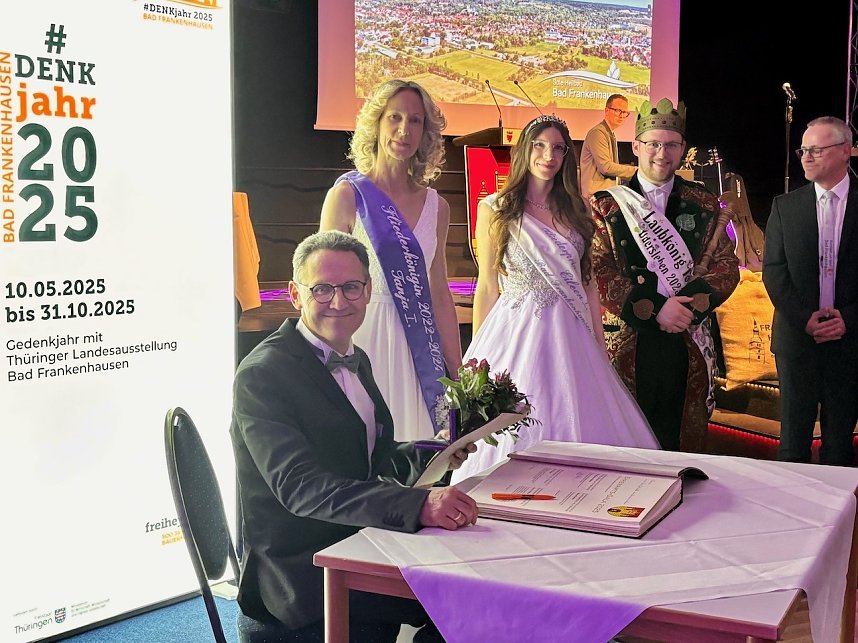 18. Ehrenamtsgala in Bad Frankenhausen - Ehrung Heizungservice B&ouml;hme