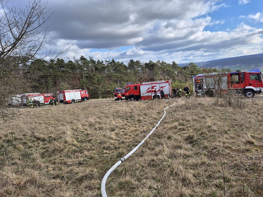 Fl&auml;chenbrand bei Bad Frankenhausen