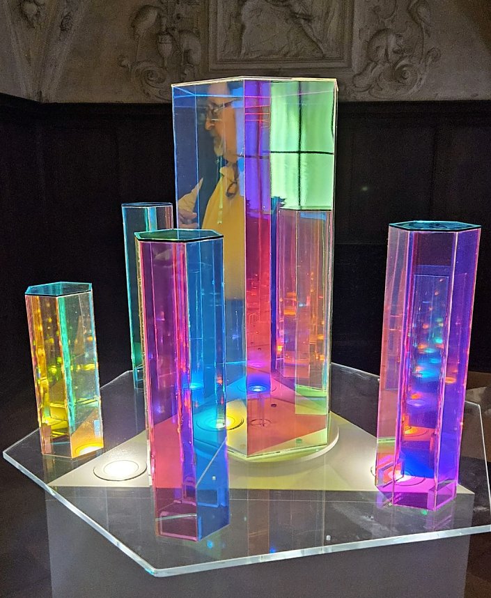 Ludger Hinse verbindet mit seinem Gro&szlig;kunstwerk "LICHTwege" 22 Orte